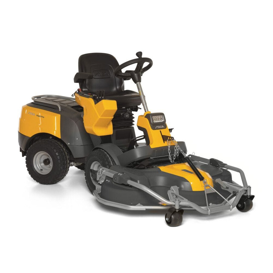 petrol front mower - park pro 900 awx