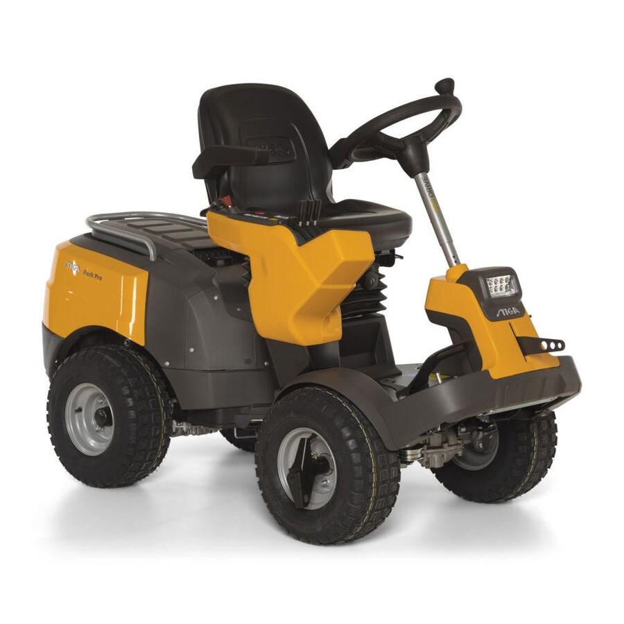 petrol front mower - park pro 900 awx