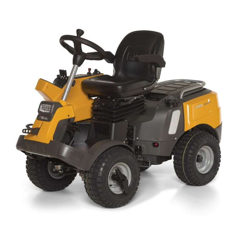 petrol front mower - park pro 900 awx