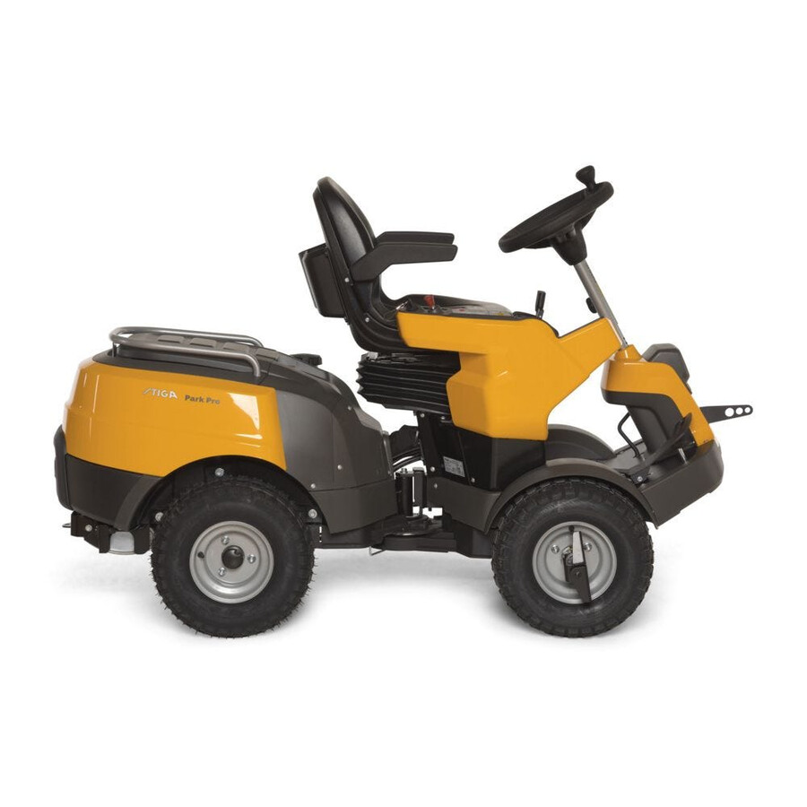 petrol front mower - park pro 900 awx