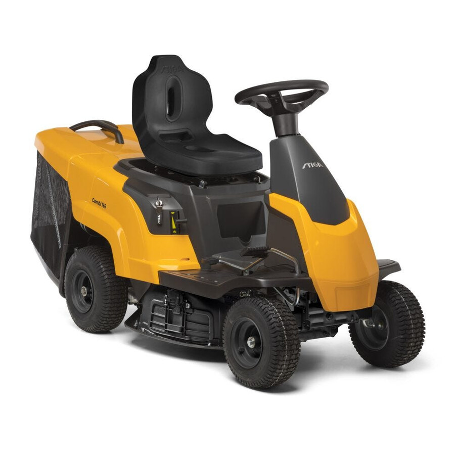 petrol garden tractor - combi 166