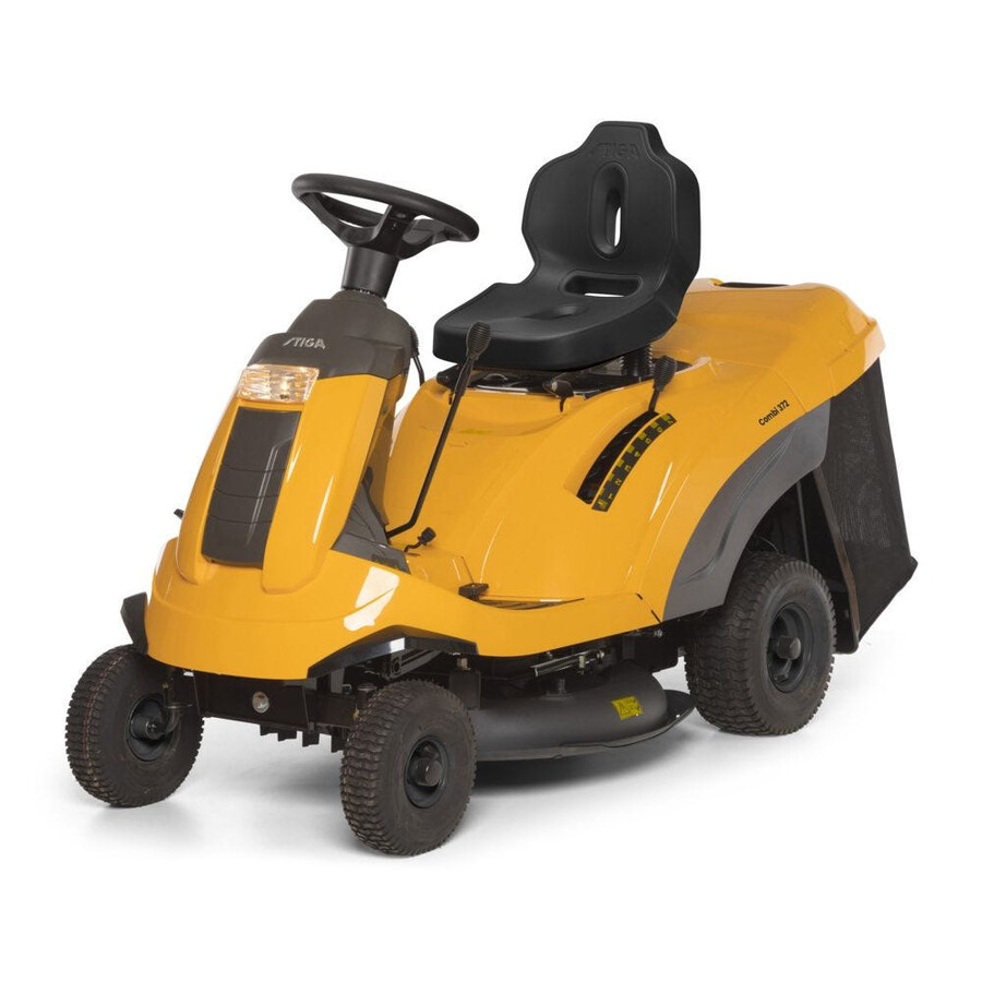 petrol garden tractor - combi 372