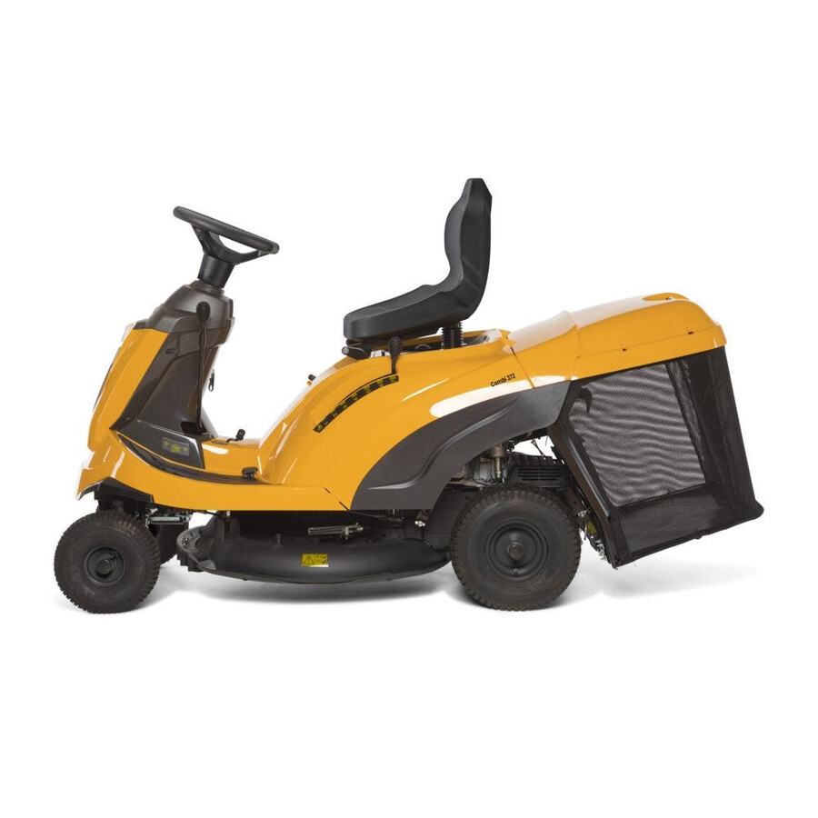 petrol garden tractor - combi 372