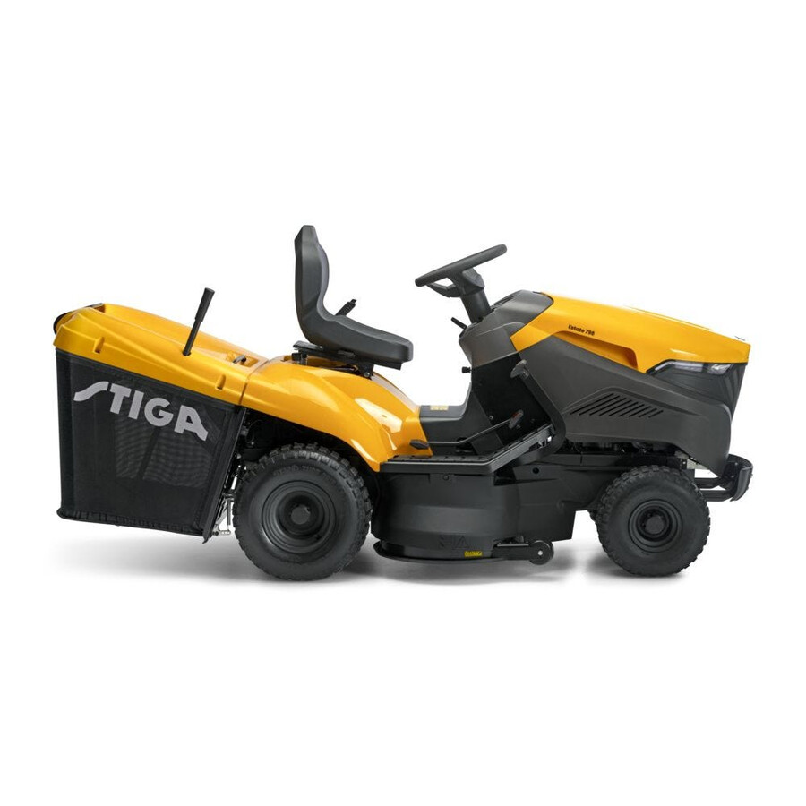 petrol garden tractor - estate 798