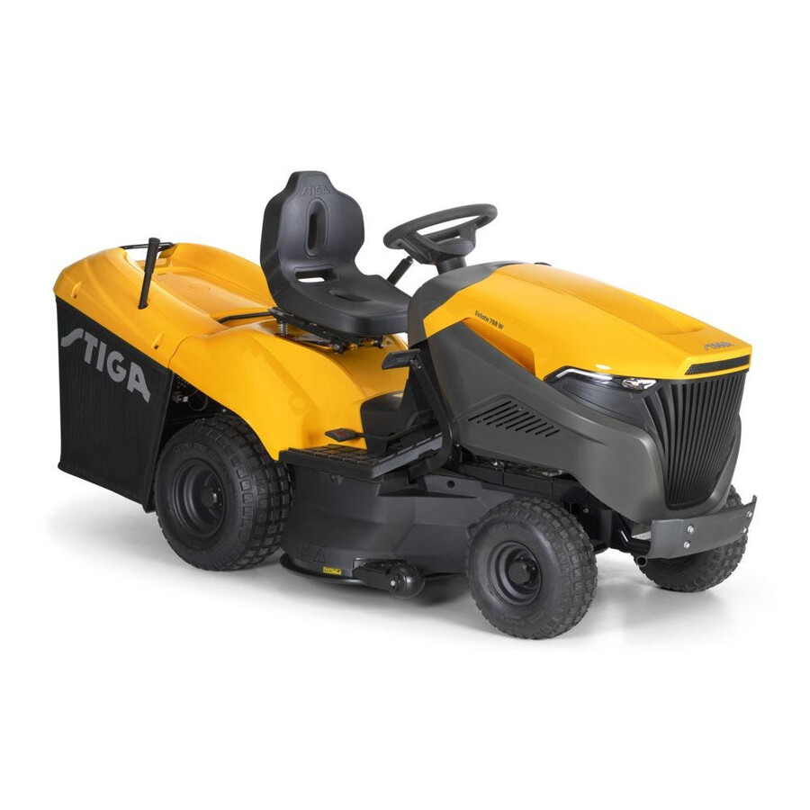 petrol garden tractor - estate 798 w