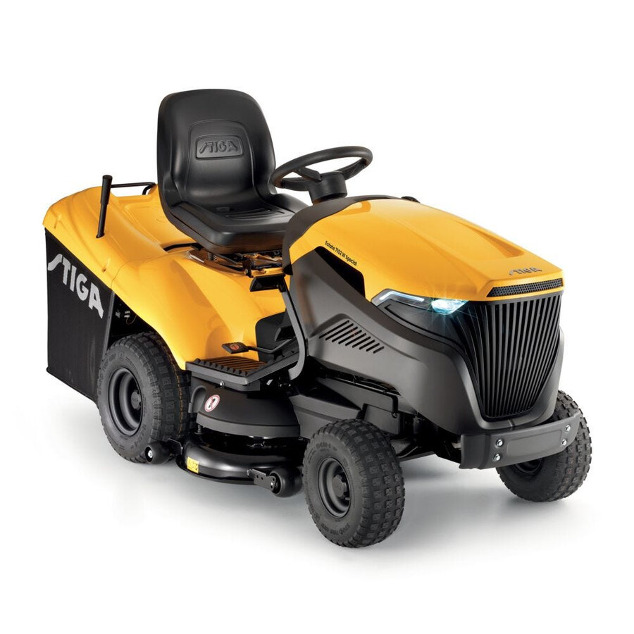 petrol garden tractor - estate 7102 w special