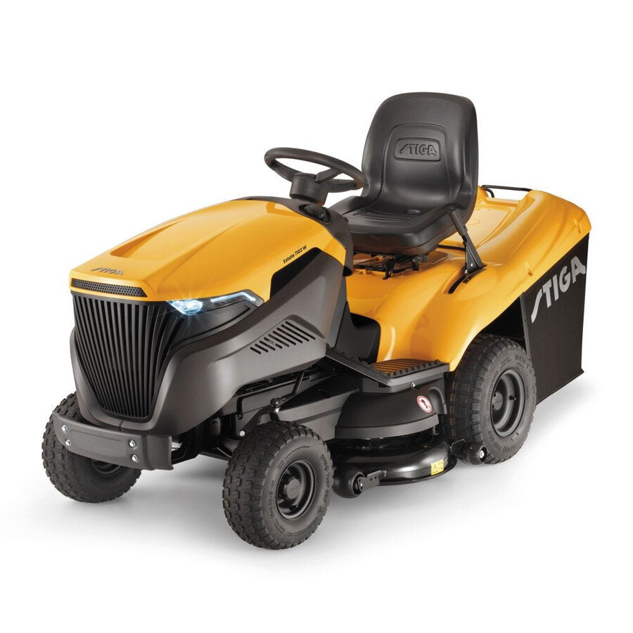 petrol garden tractor - estate 7102 w