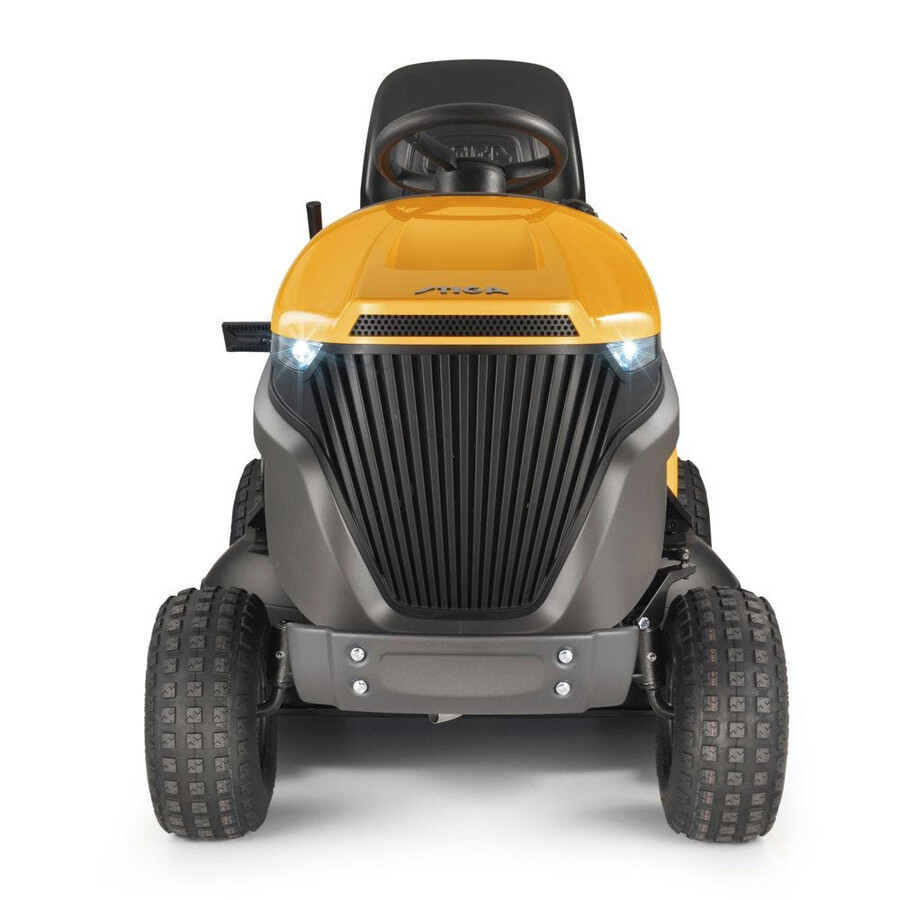 petrol garden tractor - estate 7102 w