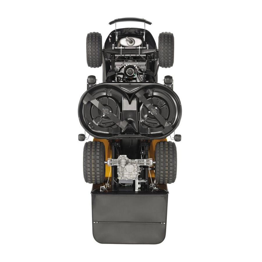 petrol garden tractor - estate 7102 w