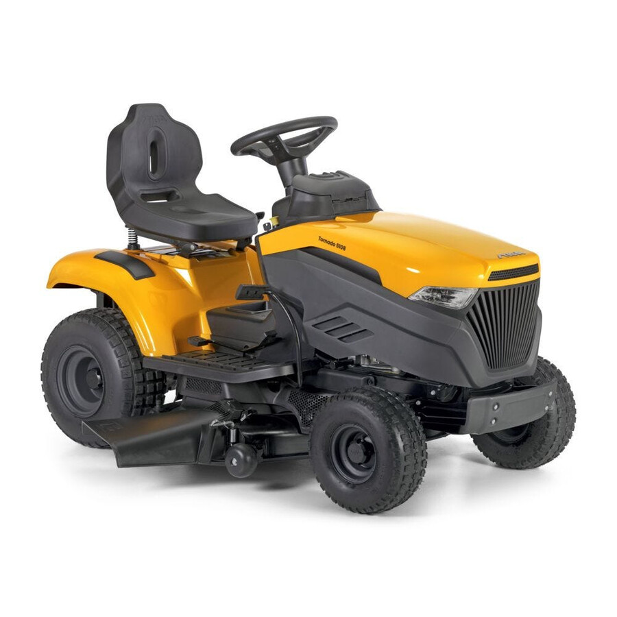 petrol garden tractor - tornado 5108