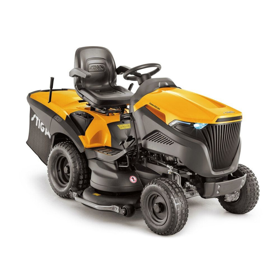petrol garden tractor - estate 9122 wx