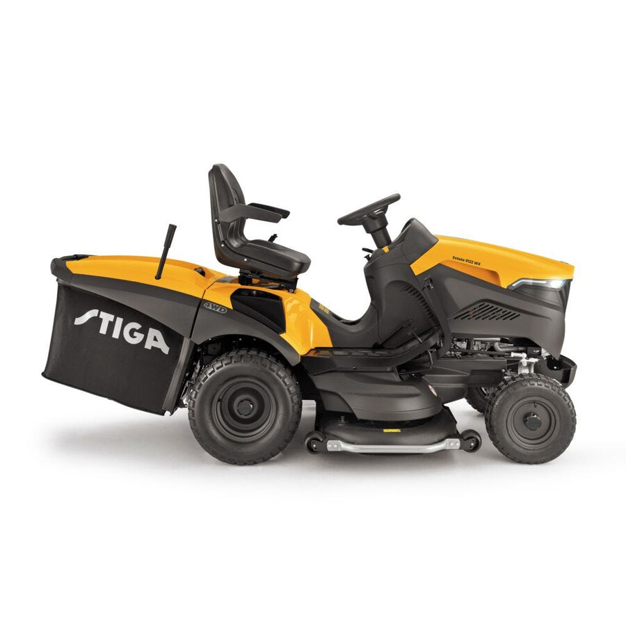 petrol garden tractor - estate 9122 wx